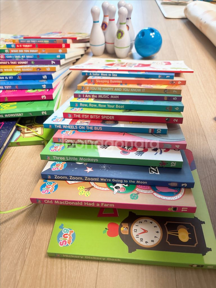 월드패밀리 디즈니 잉글리시 & 튼튼영어 풀세트 판매--4