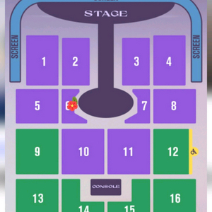임영웅 대구콘서트 금요일 11월7일 LOVE석 6구역 무대앞 1장