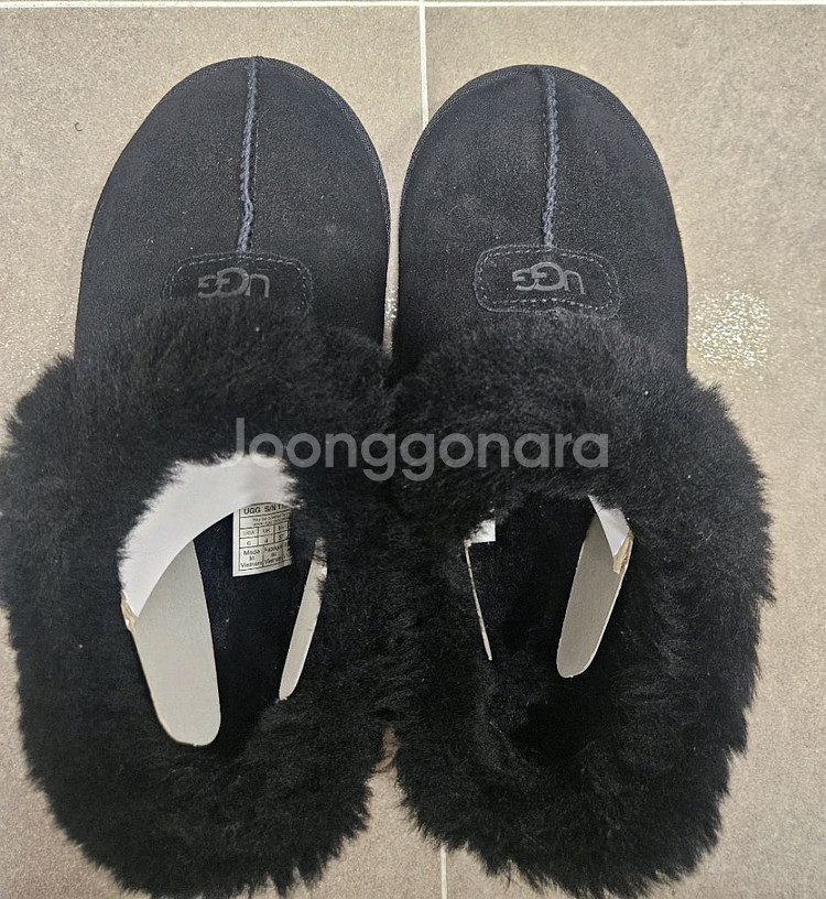 UGG 어그 퍼 슬리퍼 USA 6--0