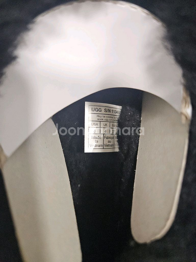 UGG 어그 퍼 슬리퍼 USA 6--1