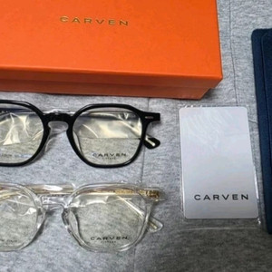 까르뱅 훌라 51 블랙 투명 데모렌즈 새상품