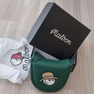 말본 골프 정품 말렛 퍼터 커버 시그니쳐 그린