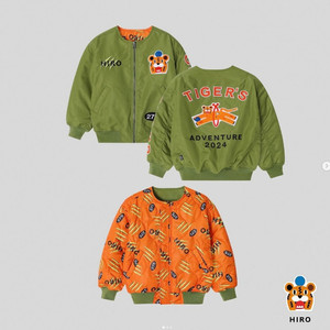 히로 텐타이거 리버시블 점퍼 140 (카키)