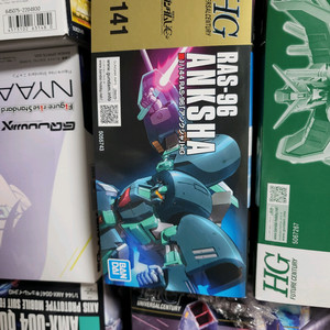 반다이 건담 건프라 hg 안크샤