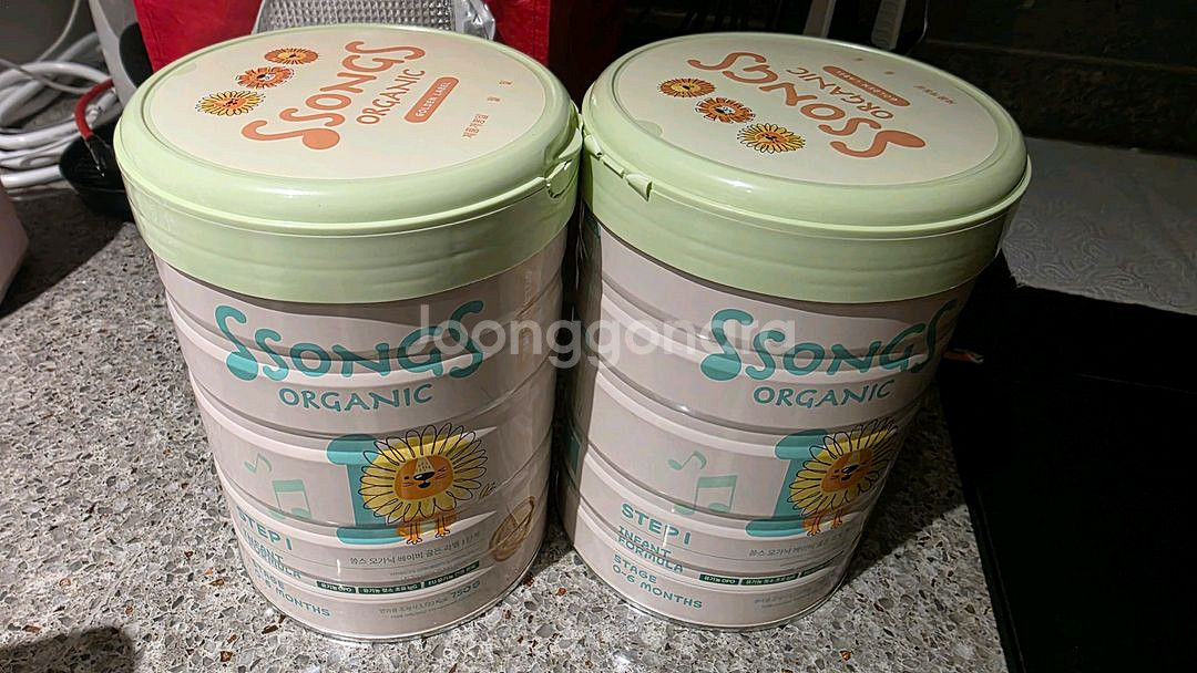 쏭스오가닉 유기농분유 1단계 2통 일괄--0