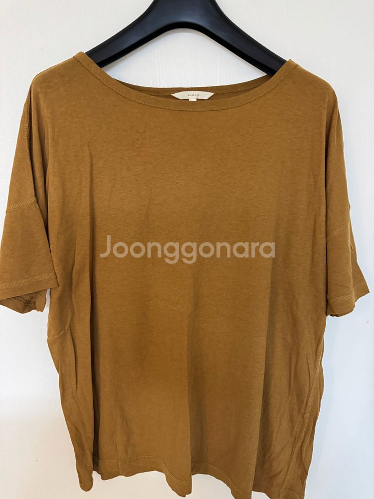 루디아케이 브라운 반팔 티셔츠(사이즈:1)--0