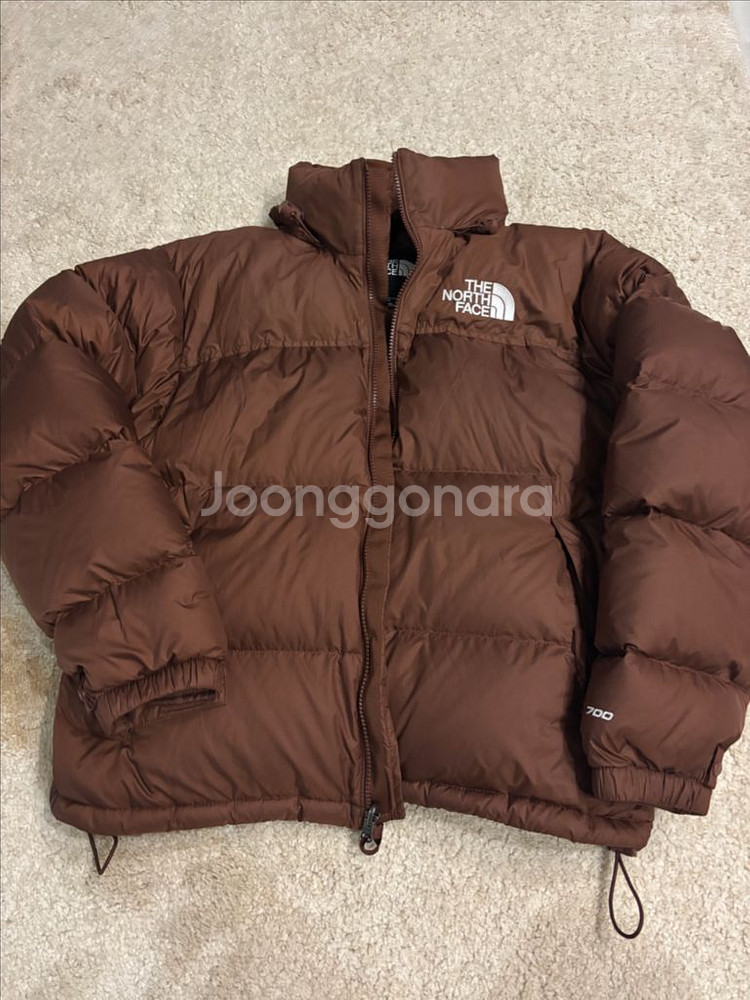 노스페이스 1996 레트로눕시패딩 다크오크--4