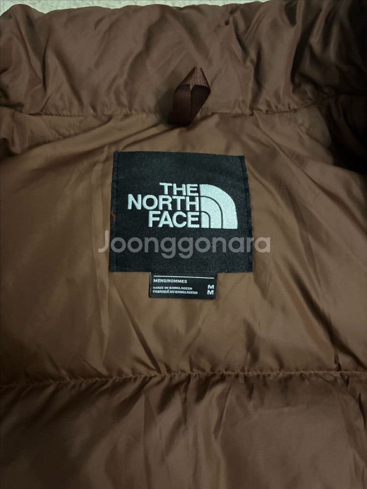 노스페이스 1996 레트로눕시패딩 다크오크--6