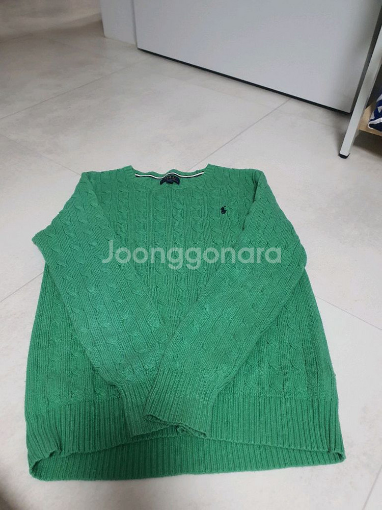 [정품] 폴로 빅보이즈 케이블 니트_ XL--0