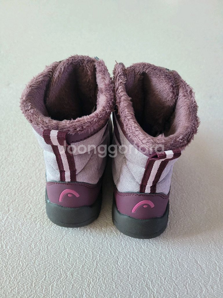 유아겨울부츠 180사이즈 헤드신발 털부츠 털신발--1