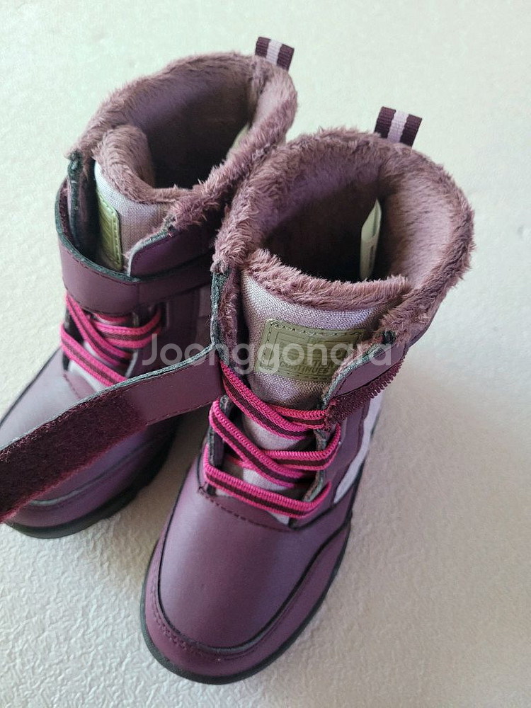 유아겨울부츠 180사이즈 헤드신발 털부츠 털신발--3