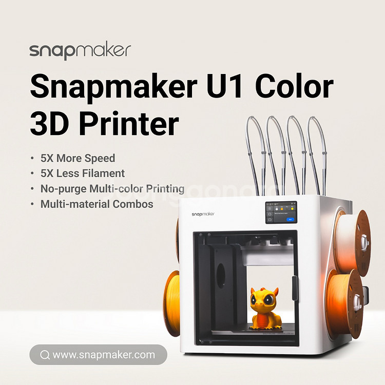(신상품) Snapmaker U1 컬러 3D 프린터--1
