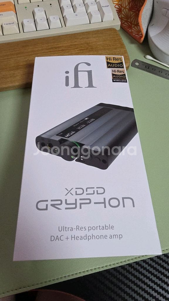 ifi 그리폰 포터블 DAC + 헤드폰 앰프--0