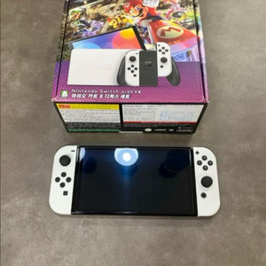 닌텐도 스위치 OLED 마리오카트8 세트