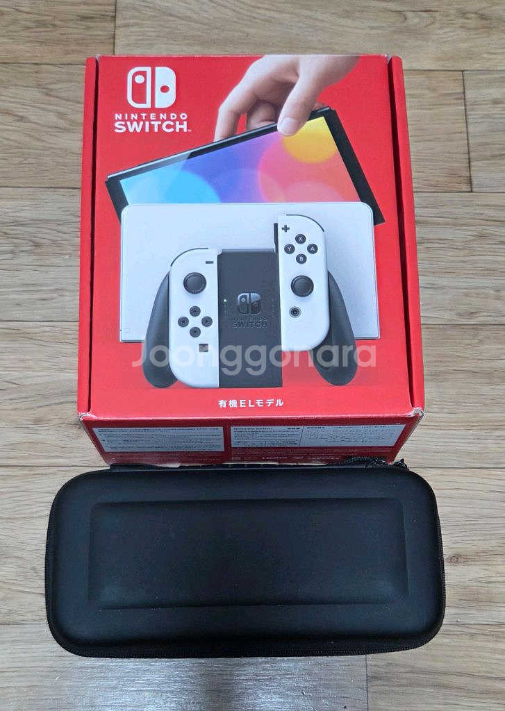 닌텐도 스위치 OLED - A+급, 파우치 포함--0