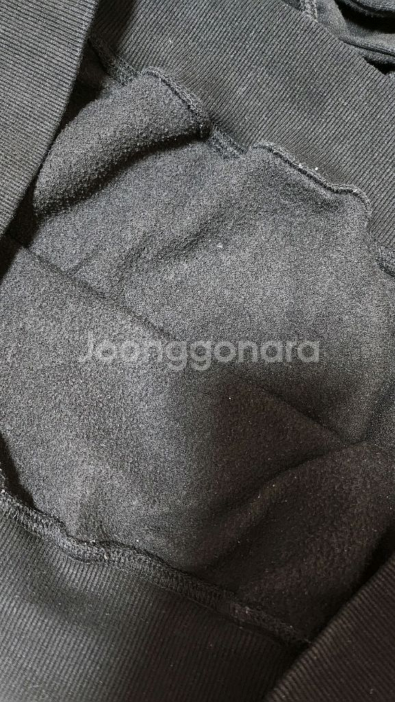 에이블리)프라임에이트 오버핏 후드티 기모 M(검정)--6