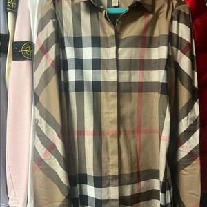 (정품)버버리 브릿 우먼스 롤업 셔츠