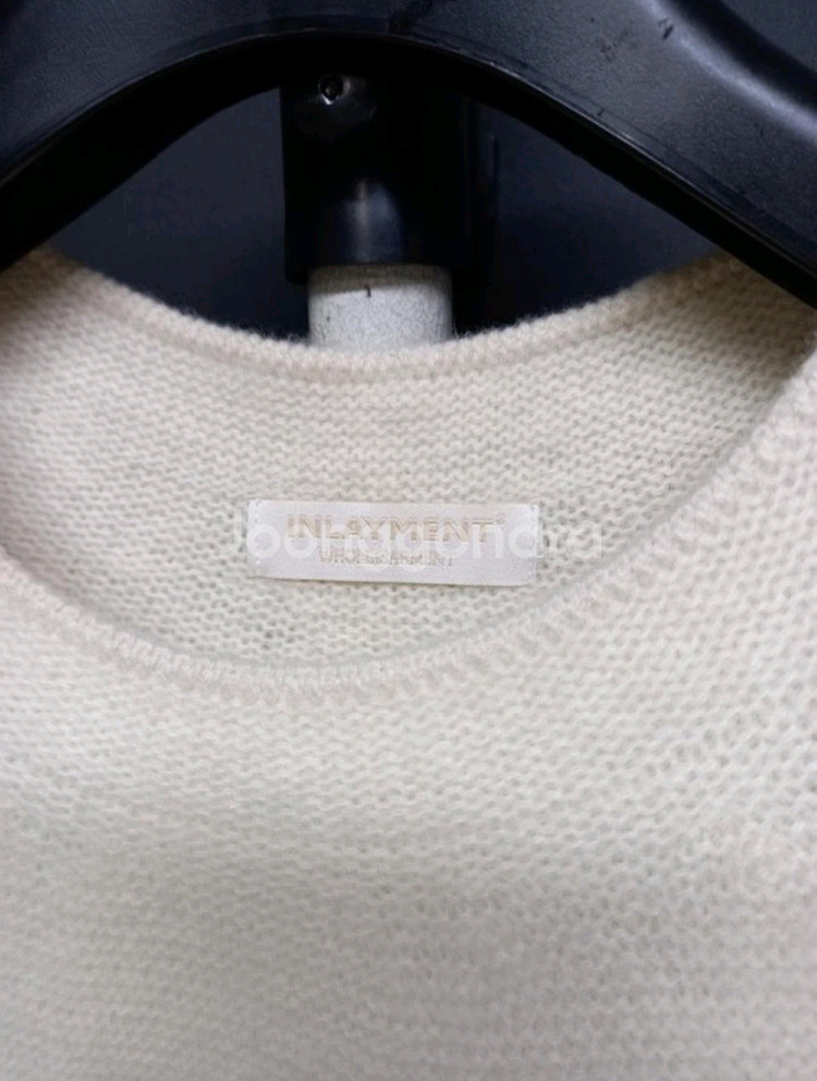 새 INLAYMENT 홀가먼트 캐시미어블랜 니트 F--6