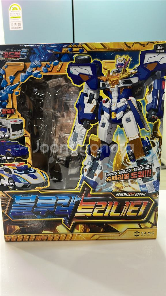 메탈카드봇s 블루캅 트리니티 팝니다--3