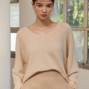 시에 플루오 알파카 니트 크림