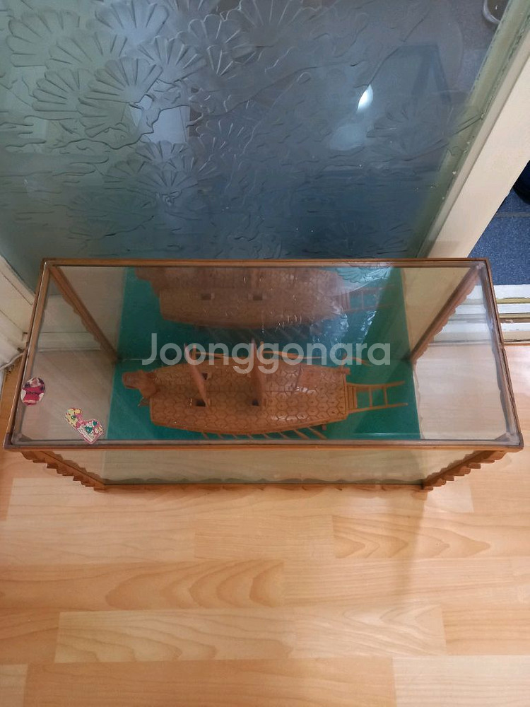 거북선 목조각 장식장/ 충무공 이순신--5