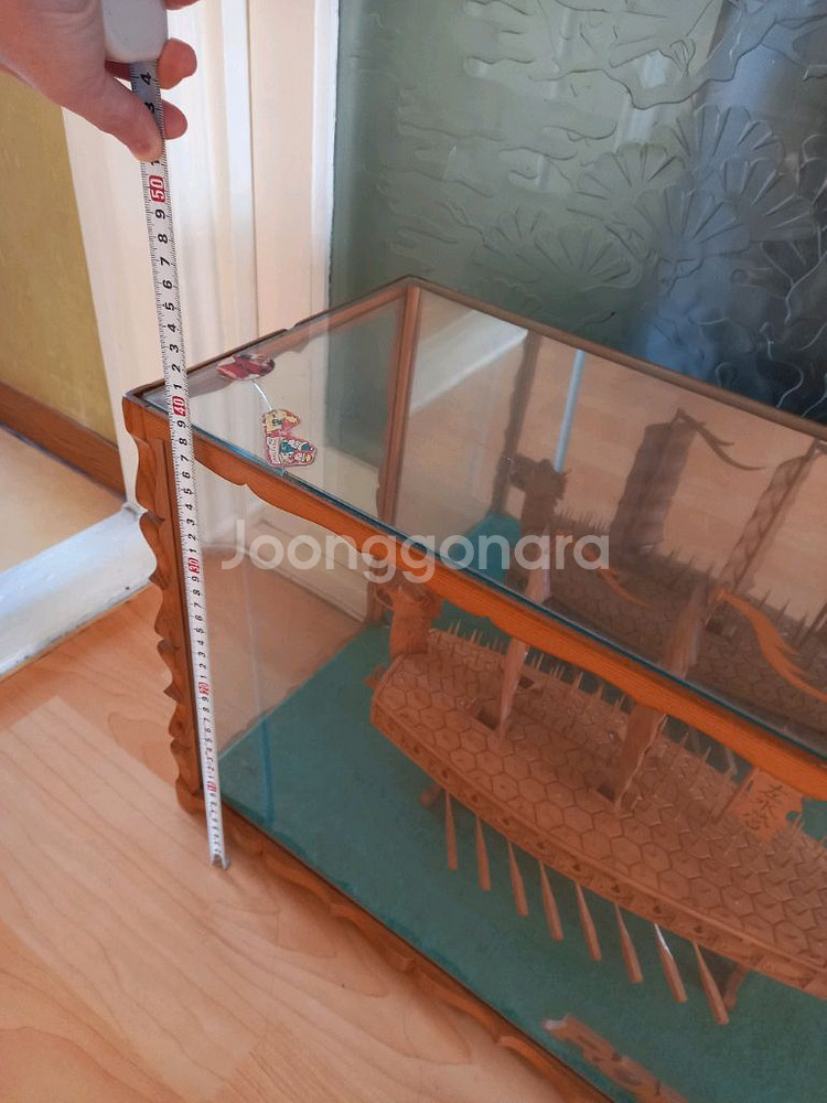 거북선 목조각 장식장/ 충무공 이순신--9