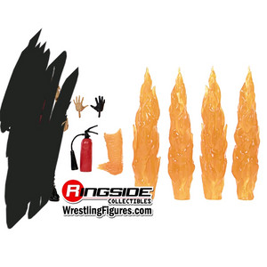 wwe 피규어 케인 헬파이어 소화기 손 파츠 덤벨 액세서리