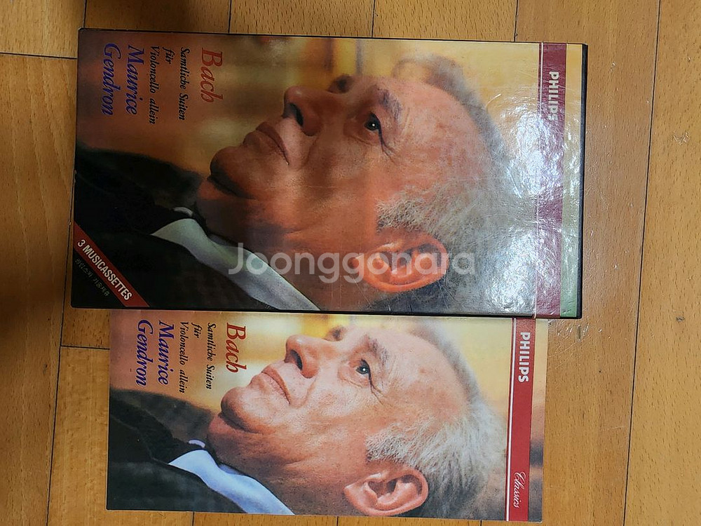 바흐 콜로르반주 앨범등 카세트 테이프 입니다.--0