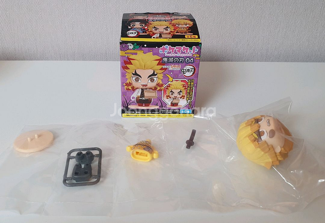 귀멸의칼날 포켓마케트 2종 일괄 (렌고쿠,젠이츠)--2