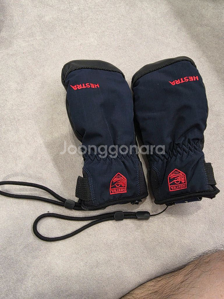 헤스트라 키즈 주니어 스키 보드 벙어리 장갑 7사이즈--0