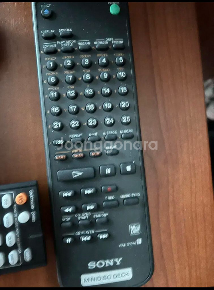 소니 미니디스크 데크 MDS-JE700--5