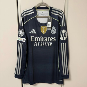 25-26 레알 마드리드 L/S 어웨이 국내XL 벨링엄