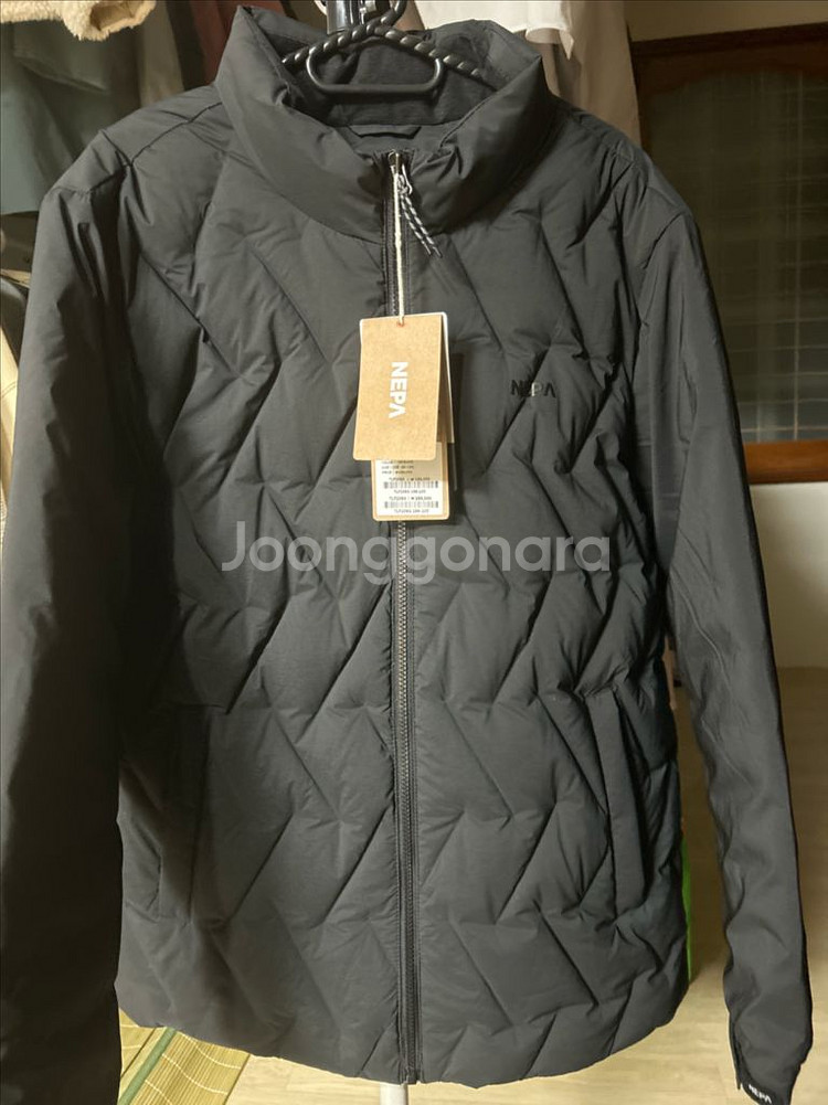 네파 제스톰 튜브 경량 다운자켓 105 블랙 새제품--3