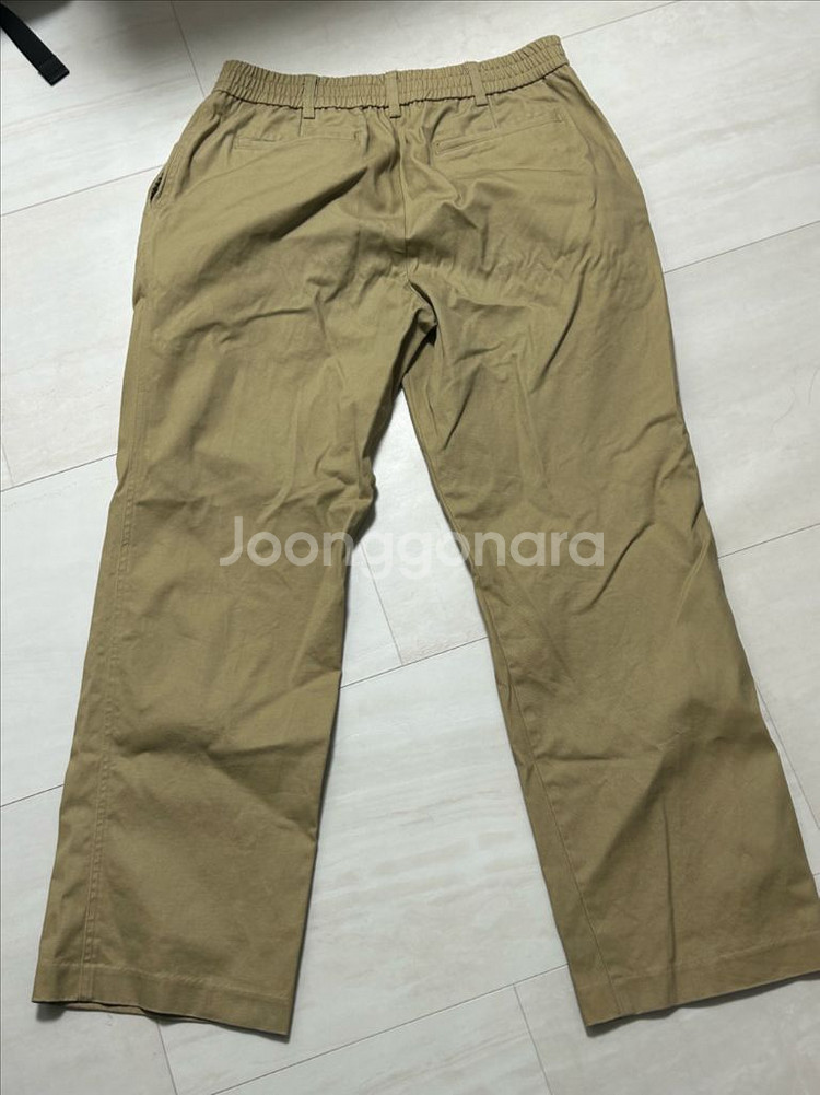 드로우핏 와이드 밴딩 치노 팬츠 [BEIGE]--1