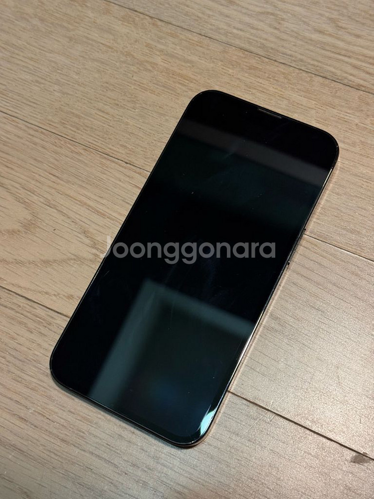 아이폰13프로pro 실버 256g 뒷유리 파손--0