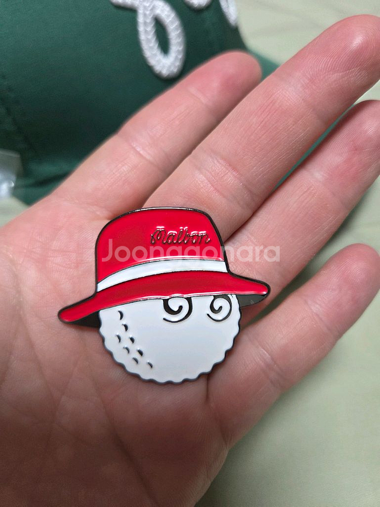 말본 볼마커 캡모자 골프모자 팝니다--2