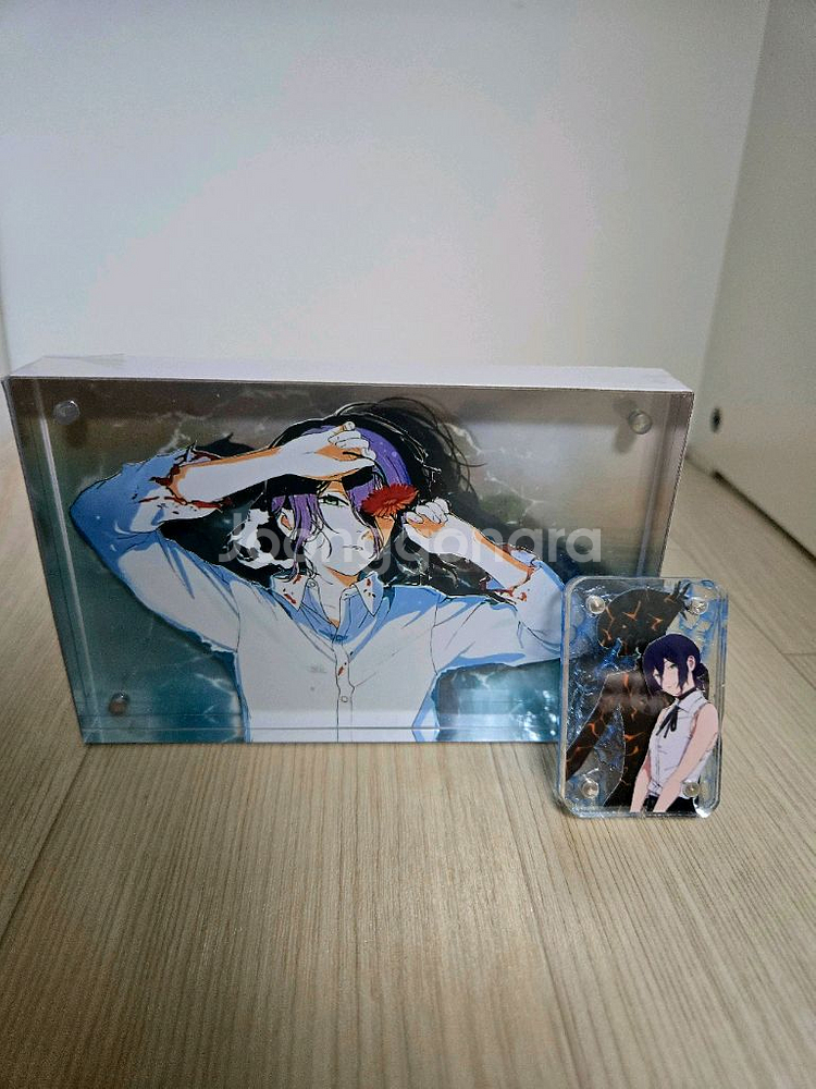 체인소맨 레제 아크릴 블록 액자+미니 액자--0