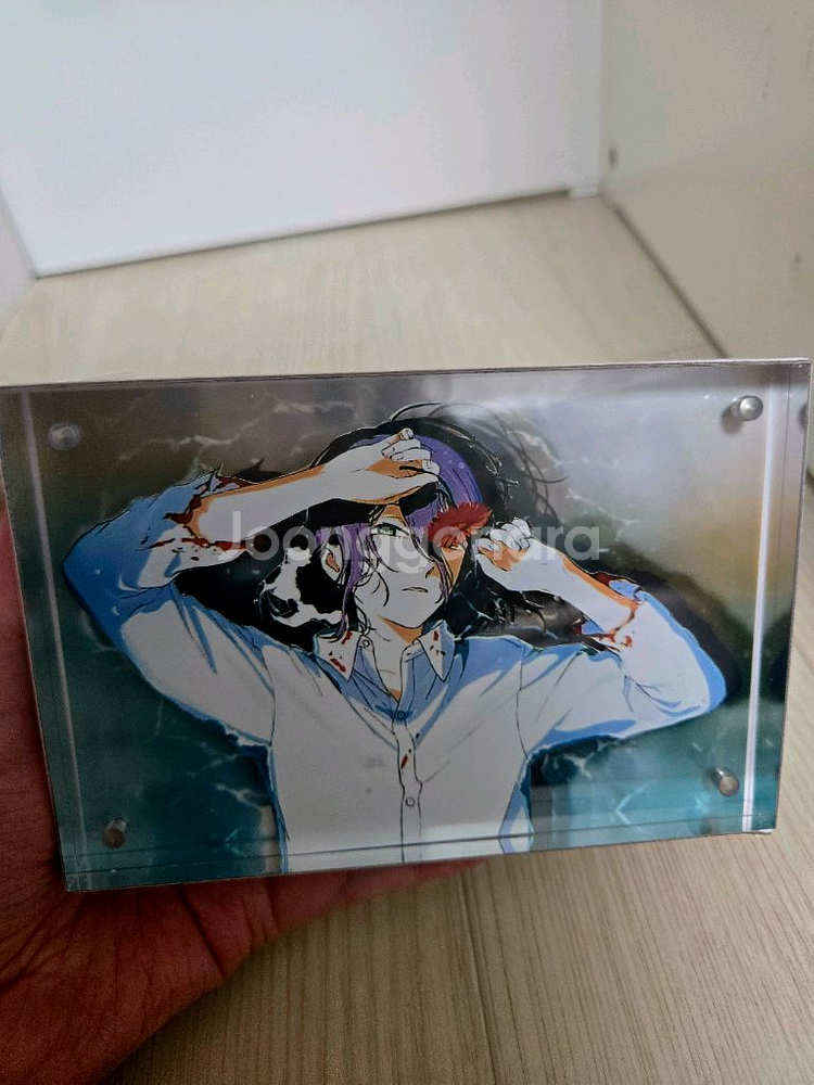 체인소맨 레제 아크릴 블록 액자+미니 액자--1