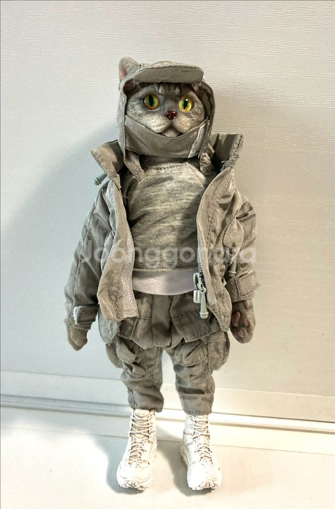 Mr.z 포켓 주토피아 고양이 도넛 누들 피규어--1