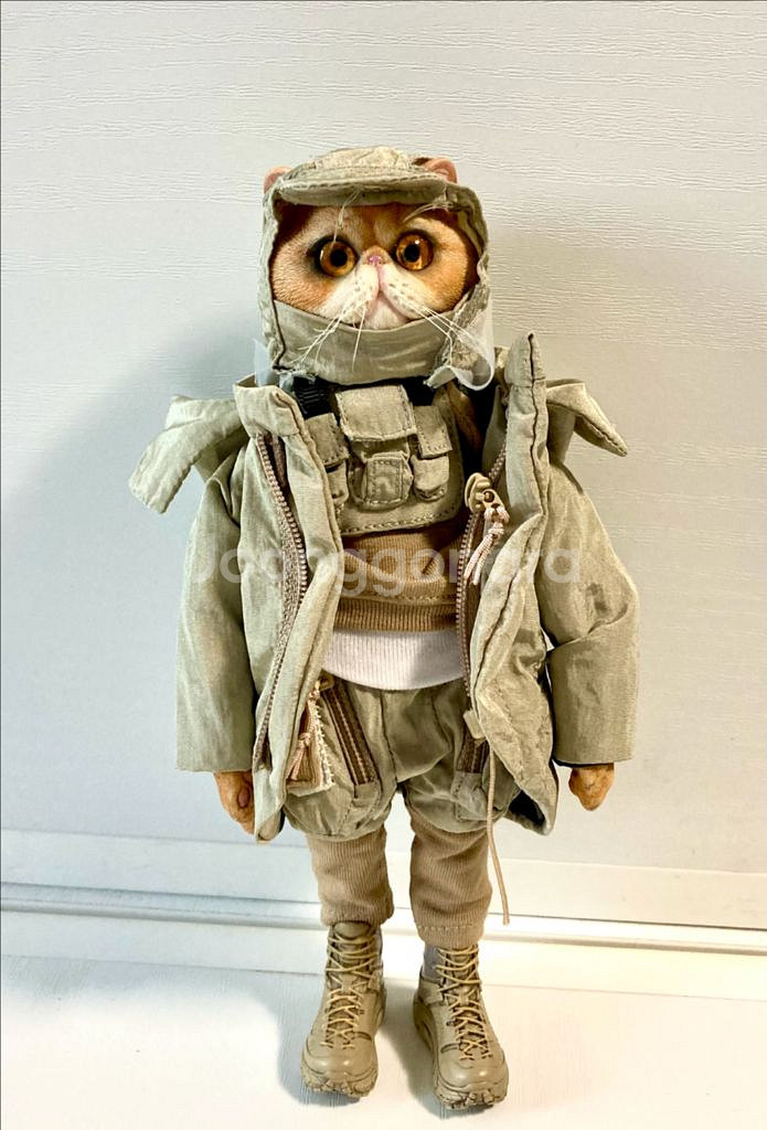 Mr.z 포켓 주토피아 고양이 도넛 누들 피규어--2