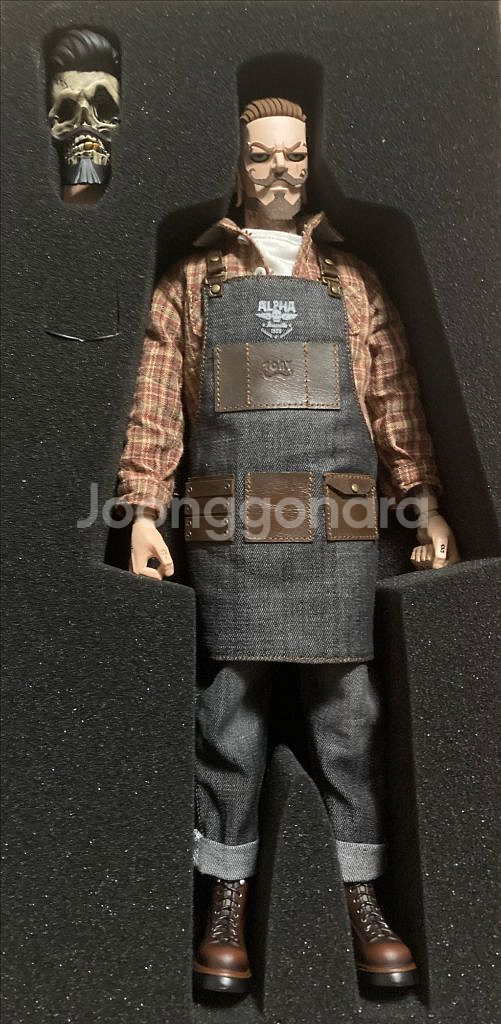 1/6 바버샵 토니 디자인 피규어--2