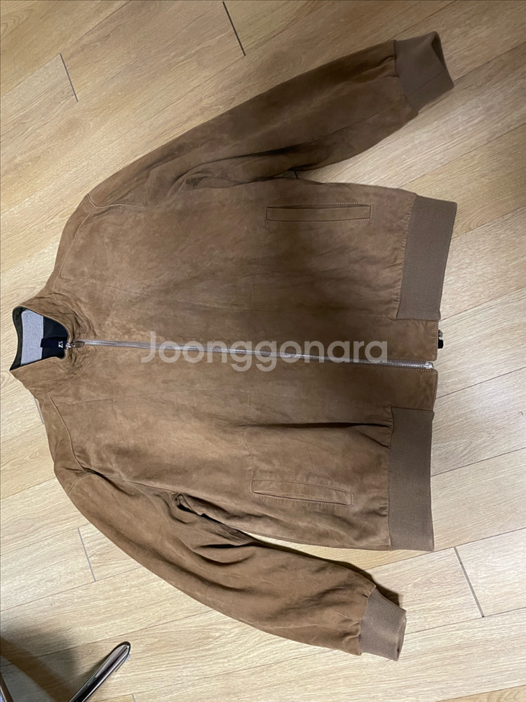 벨루티 스웨이드 자켓--0