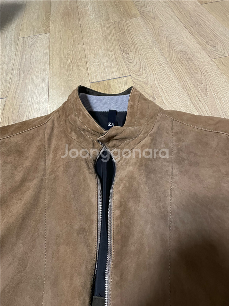 벨루티 스웨이드 자켓--5