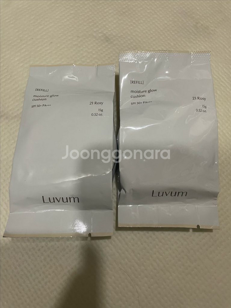 Luvum 러븀 모이스처 글로우 쿠션 21호 리필--0