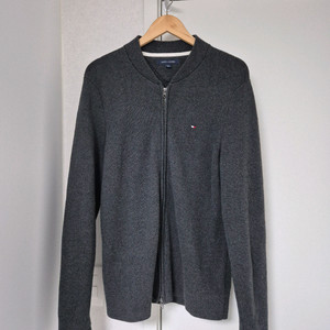 타미힐피거 집업 가디건