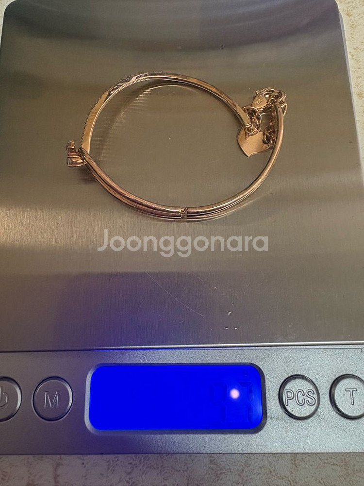 18k 팔찌(14k아니에요)--1