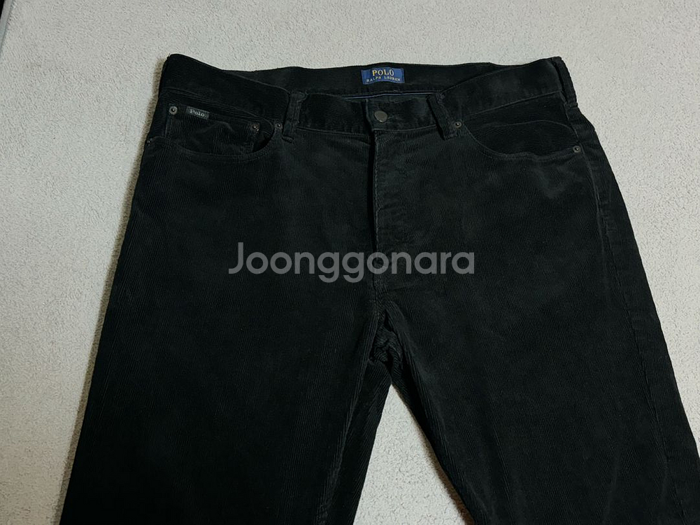 [36] polo 폴로 코듀로이 스트레치 슬림 스트라이트 핏 팬츠--3