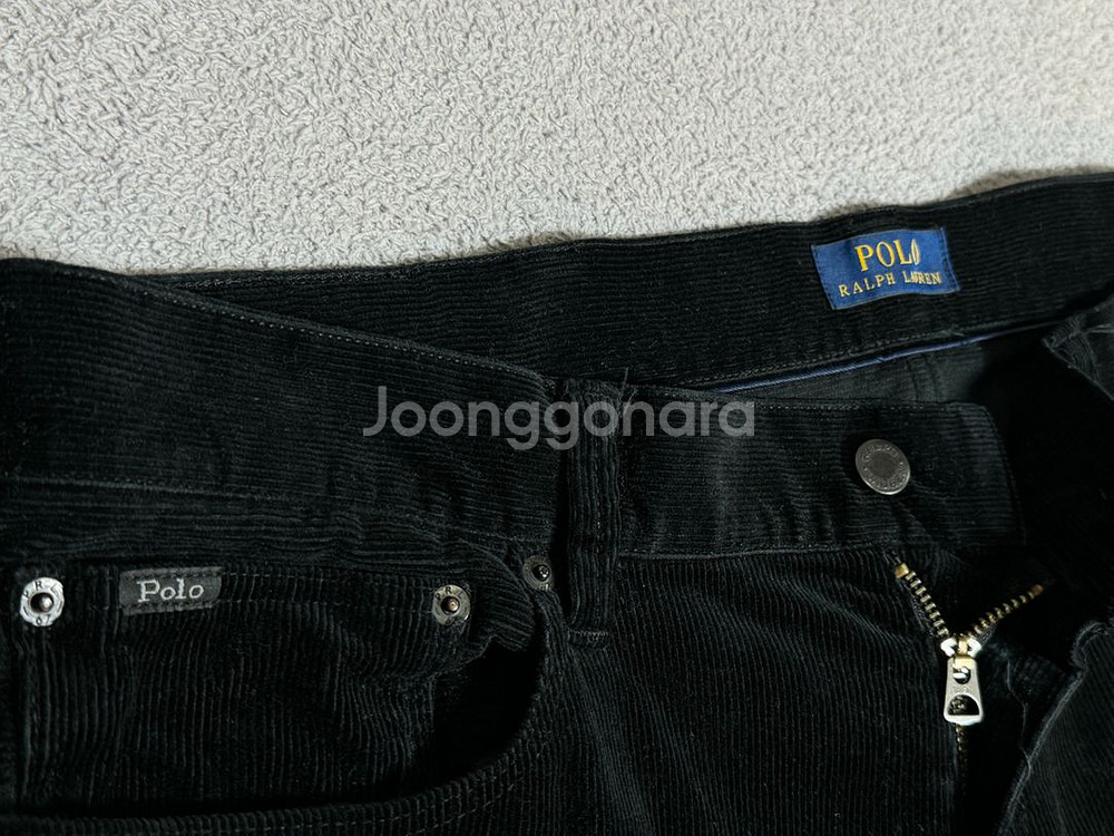 [36] polo 폴로 코듀로이 스트레치 슬림 스트라이트 핏 팬츠--6