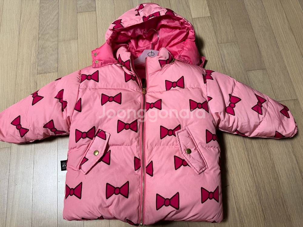 리미떼두두 리본 패딩 m--0