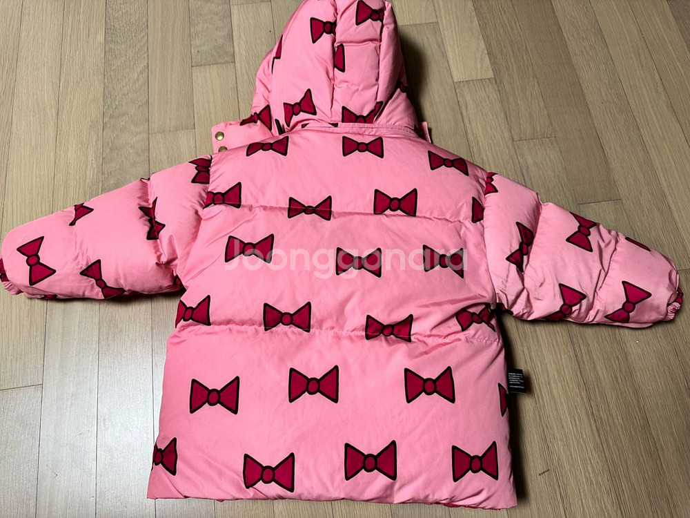 리미떼두두 리본 패딩 m--1